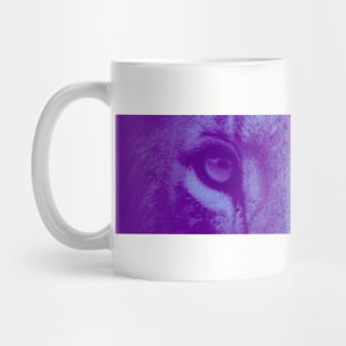 Lion Eyes (Purple) Mug